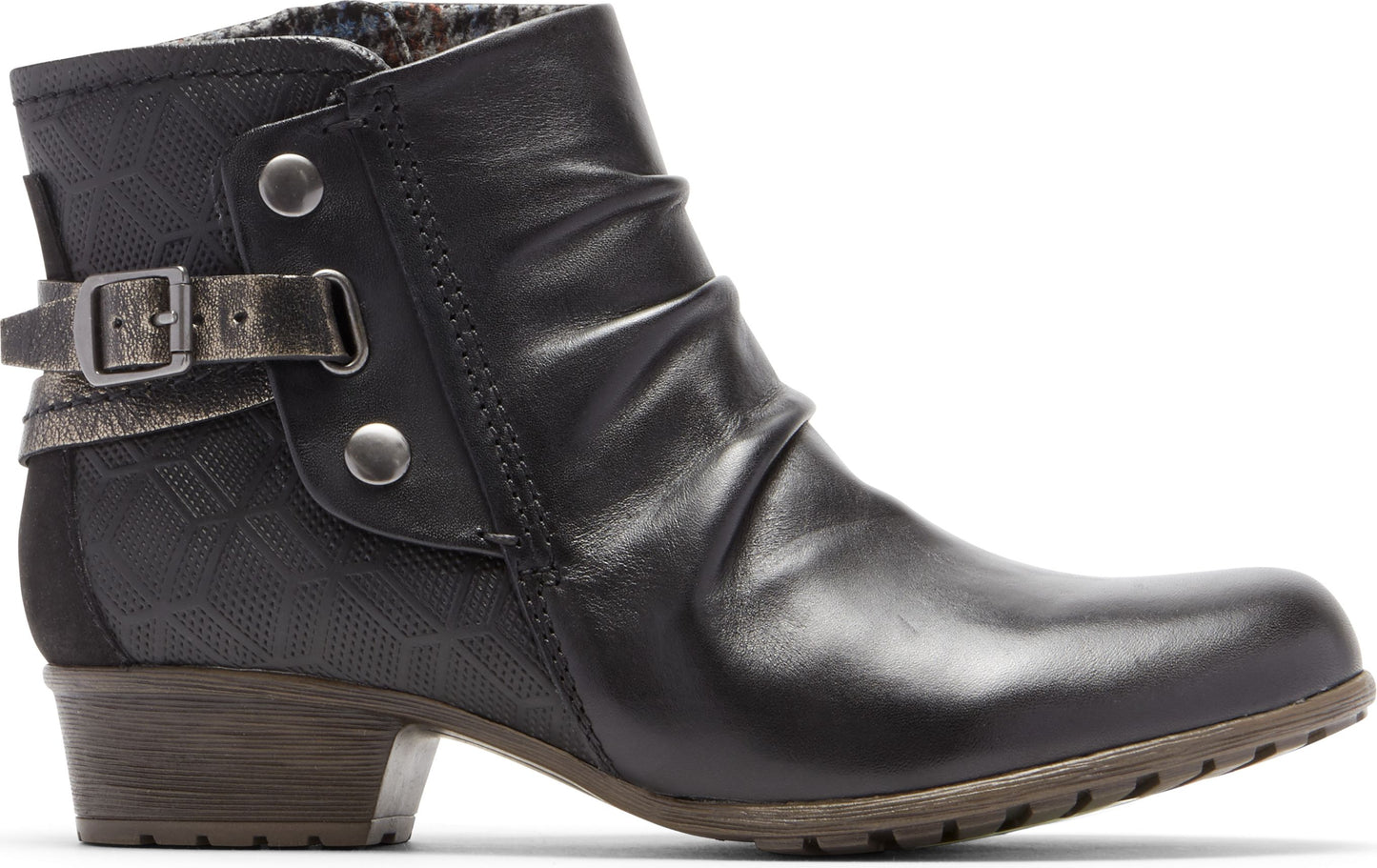 Cobb Hill Boots Gratasha Hardware Boot Black - Narrow