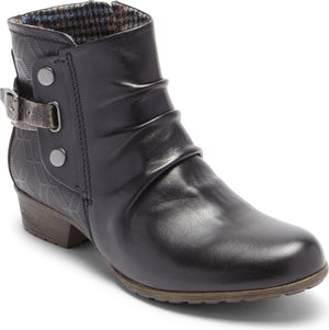 Cobb Hill Boots Gratasha Hardware Boot Black - Narrow