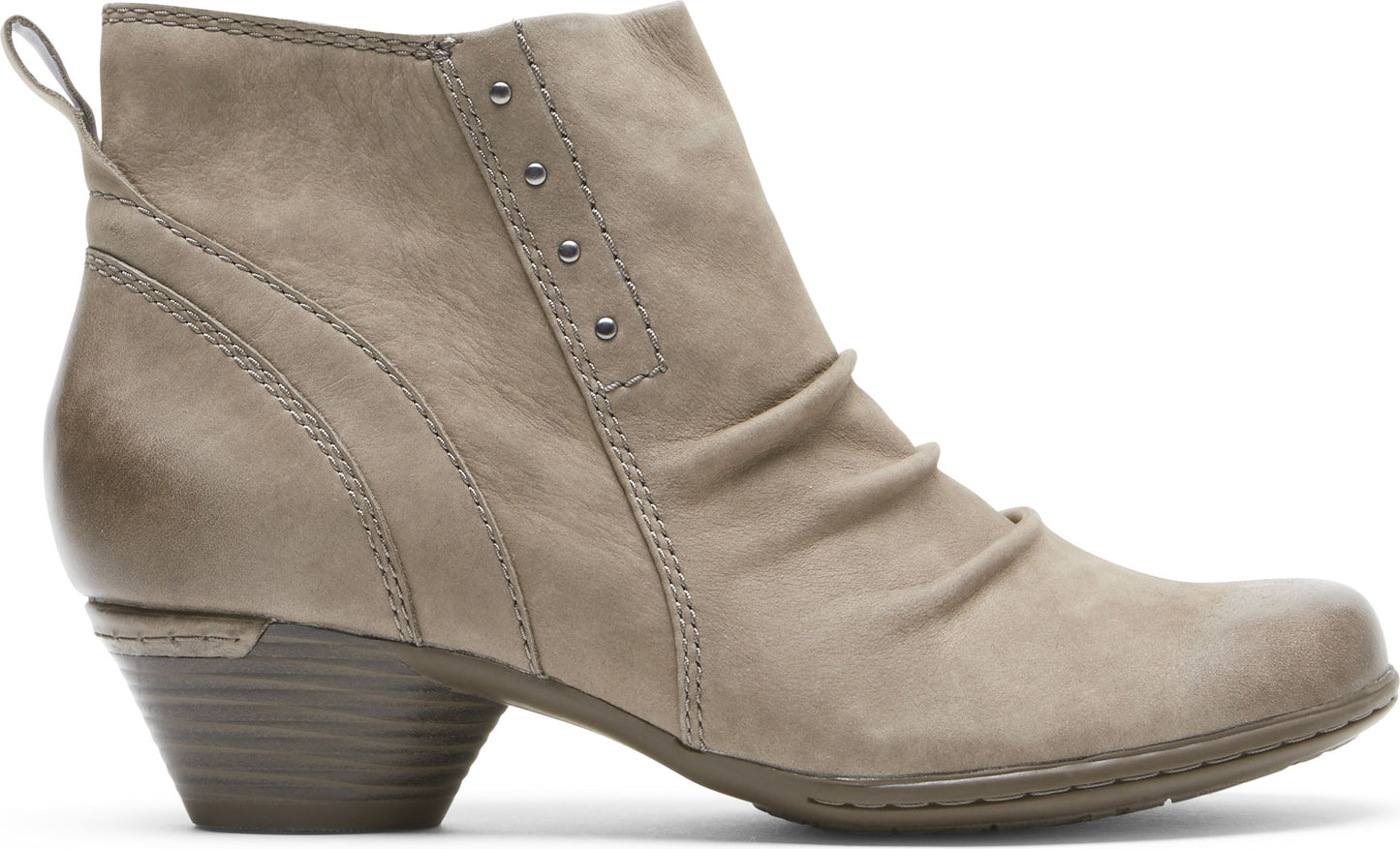 Cobb Hill Boots Laurel Rivet Bt Grey - Narrow