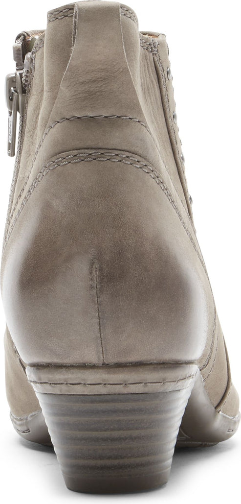 Cobb Hill Boots Laurel Rivet Bt Grey - Wide