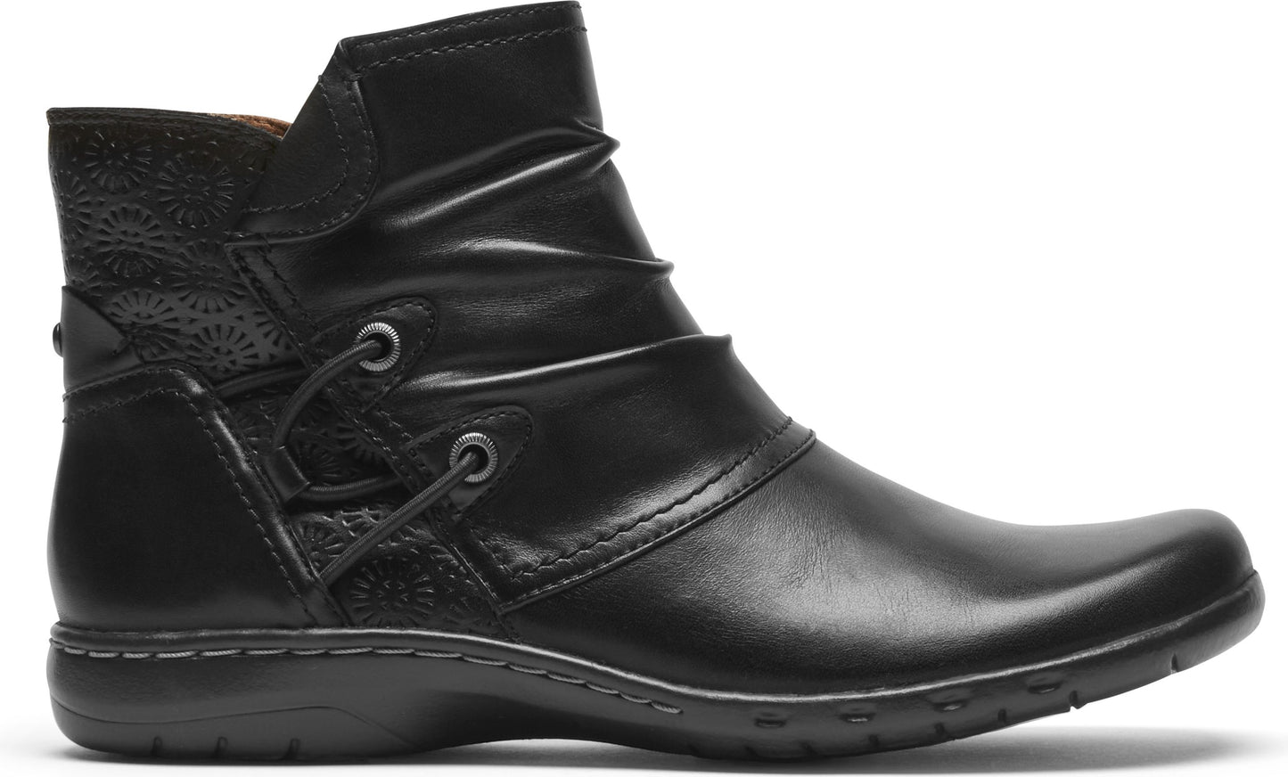 Cobb Hill Boots Penfield Ruch Boot Black - Extra Wide