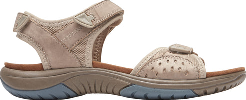 Cobb Hill Sandals Franklin Three Strap Nude - Wide