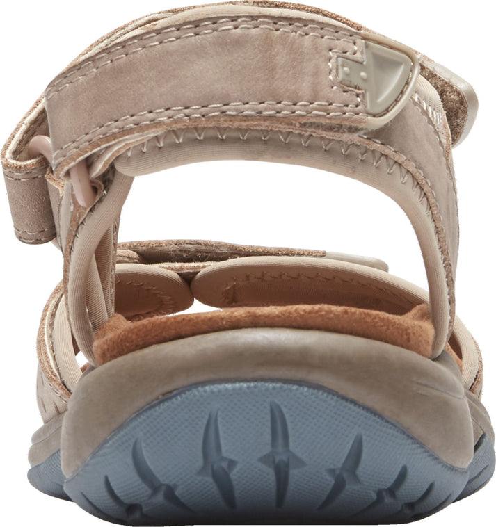 Cobb Hill Sandals Franklin Three Strap Nude - Wide