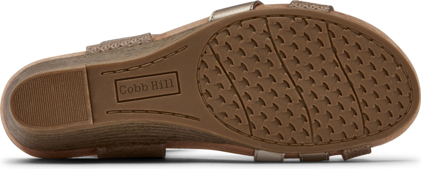 Cobb Hill Sandals Hollywood 4 Str Dove - Wide