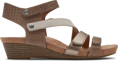 Cobb Hill Sandals Hollywood 4 Str Dove - Wide