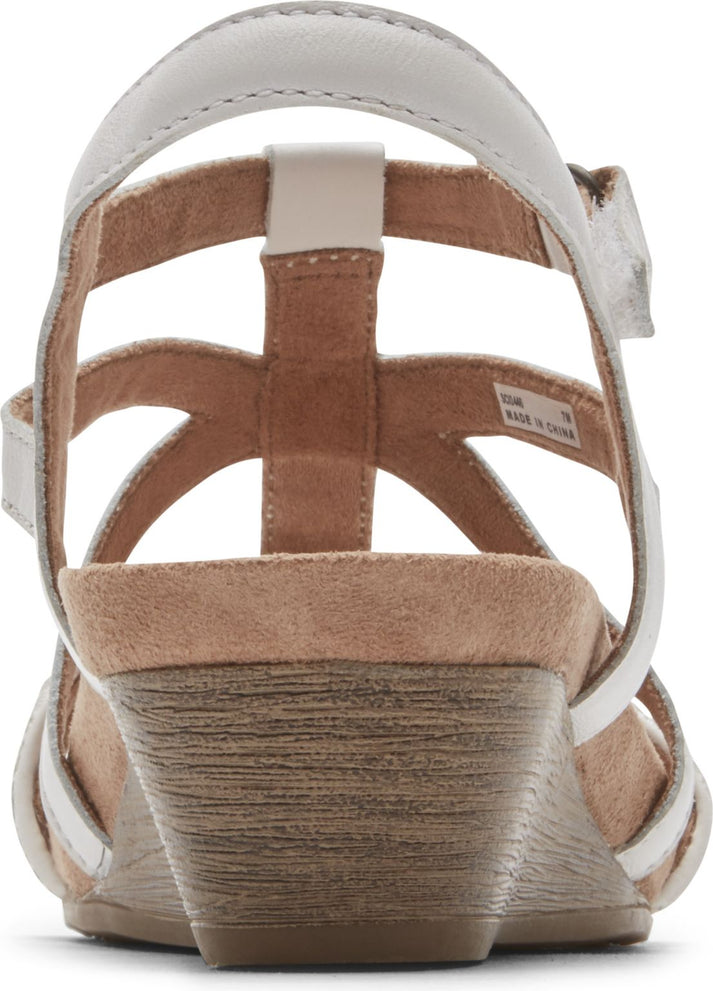 Cobb Hill Sandals Hollywood Sling White - Wide