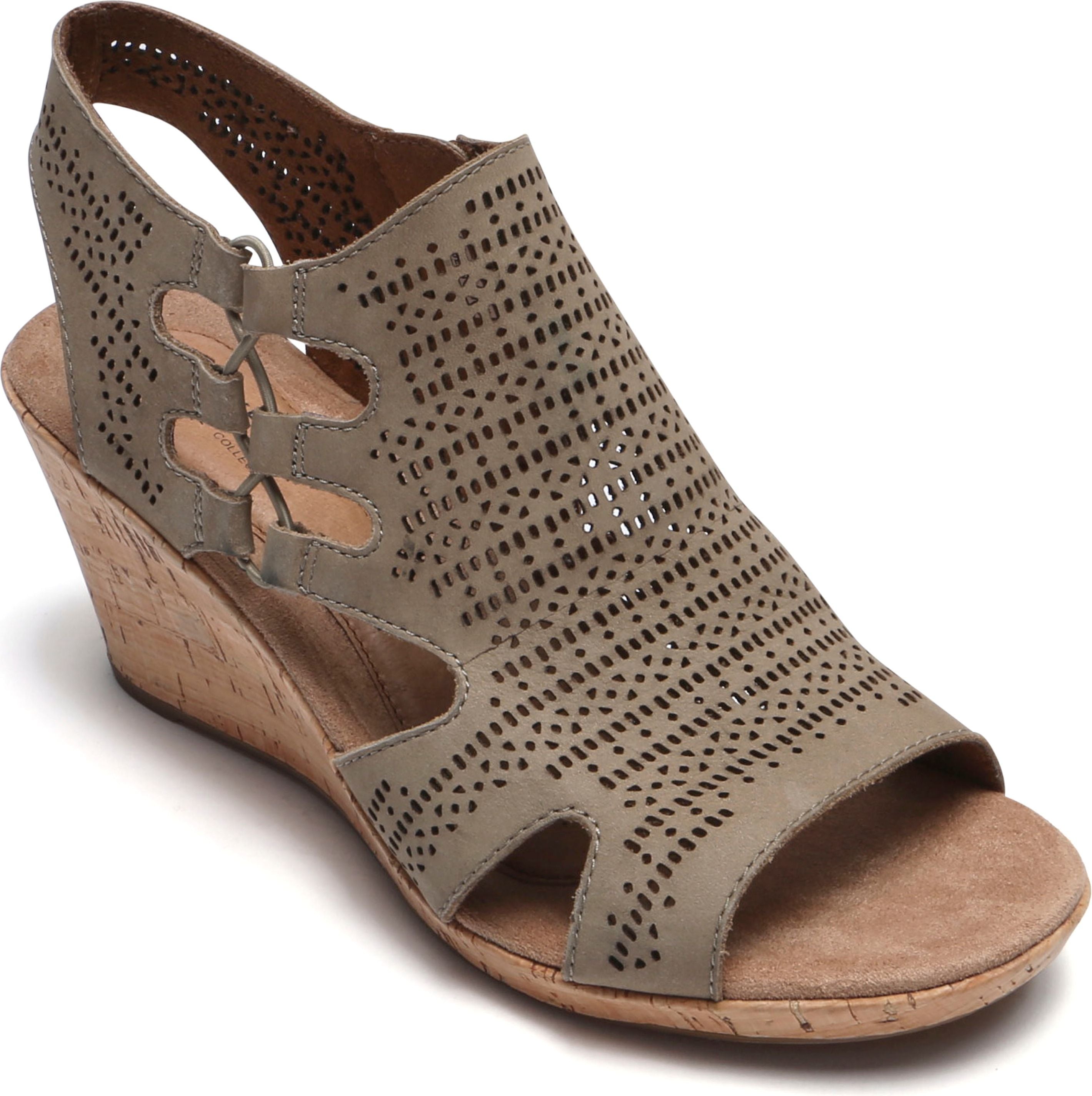 Janna Perforated Khaki