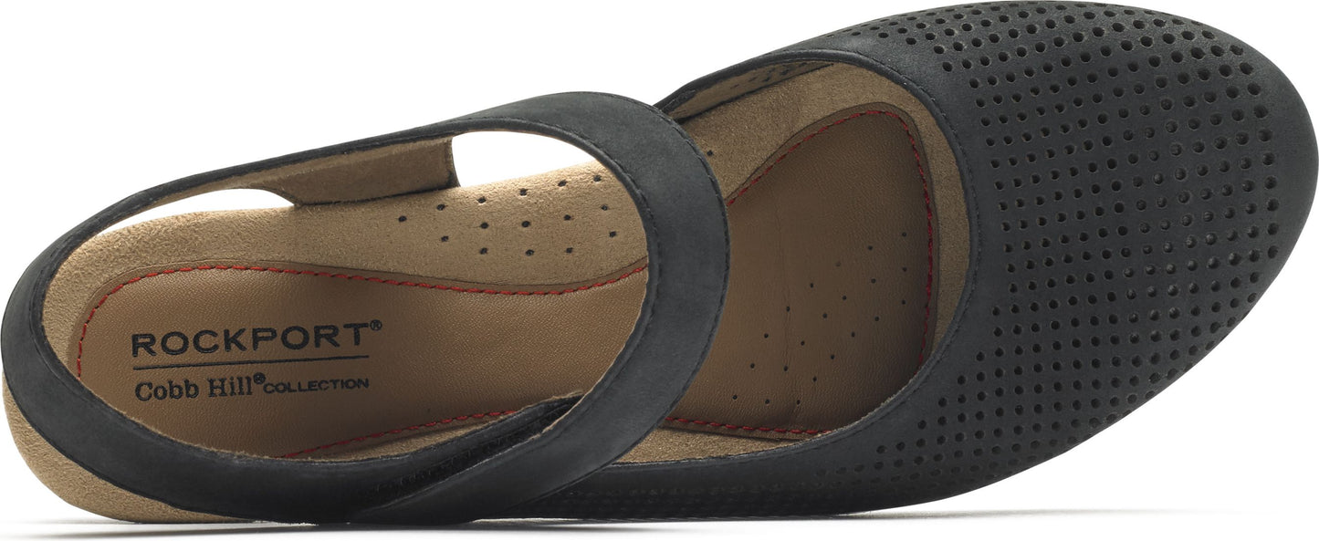 Cobb Hill Sandals Judson Sling Black - Wide