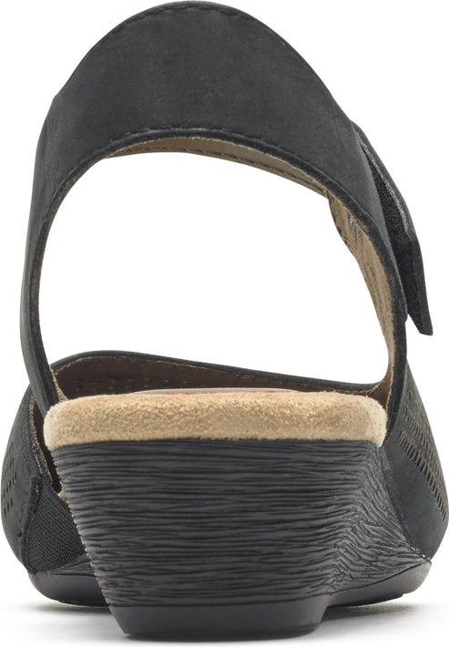 Cobb Hill Sandals Judson Sling Black - Wide