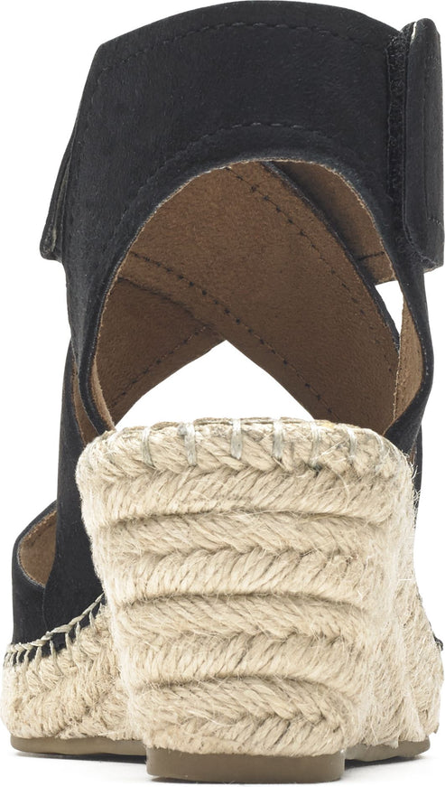 Cobb Hill Sandals Kairi Cross Strap Black - Wide