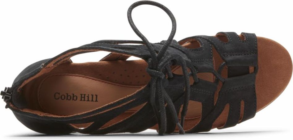 Cobb Hill Sandals Laurel Caged Black