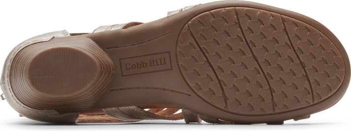 Cobb Hill Sandals Laurel Caged Gold - Wide