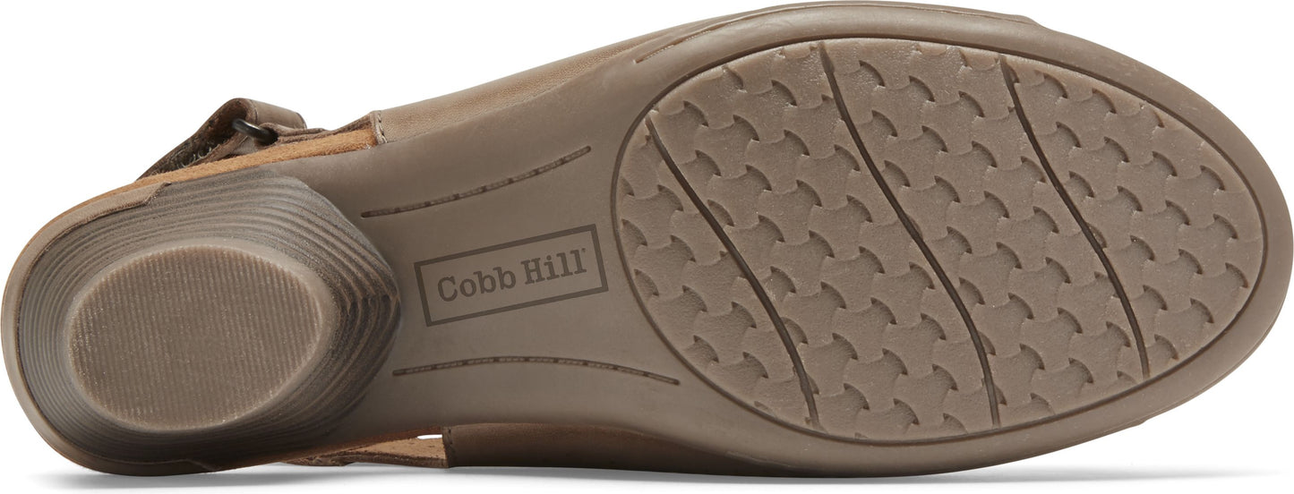 Cobb Hill Sandals Laurel Slingback Brown - Wide