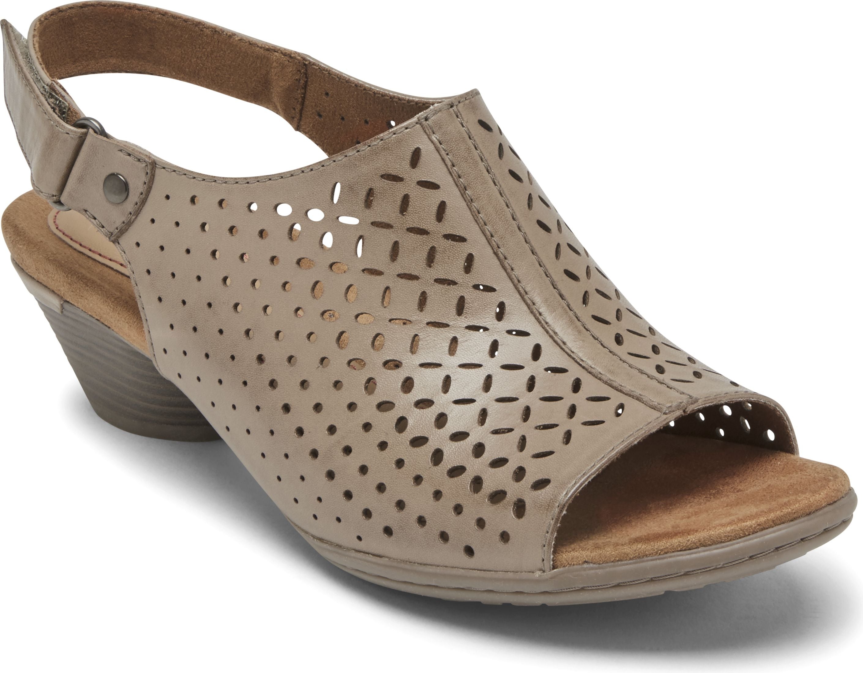 Laurel Slingback Brown - Wide