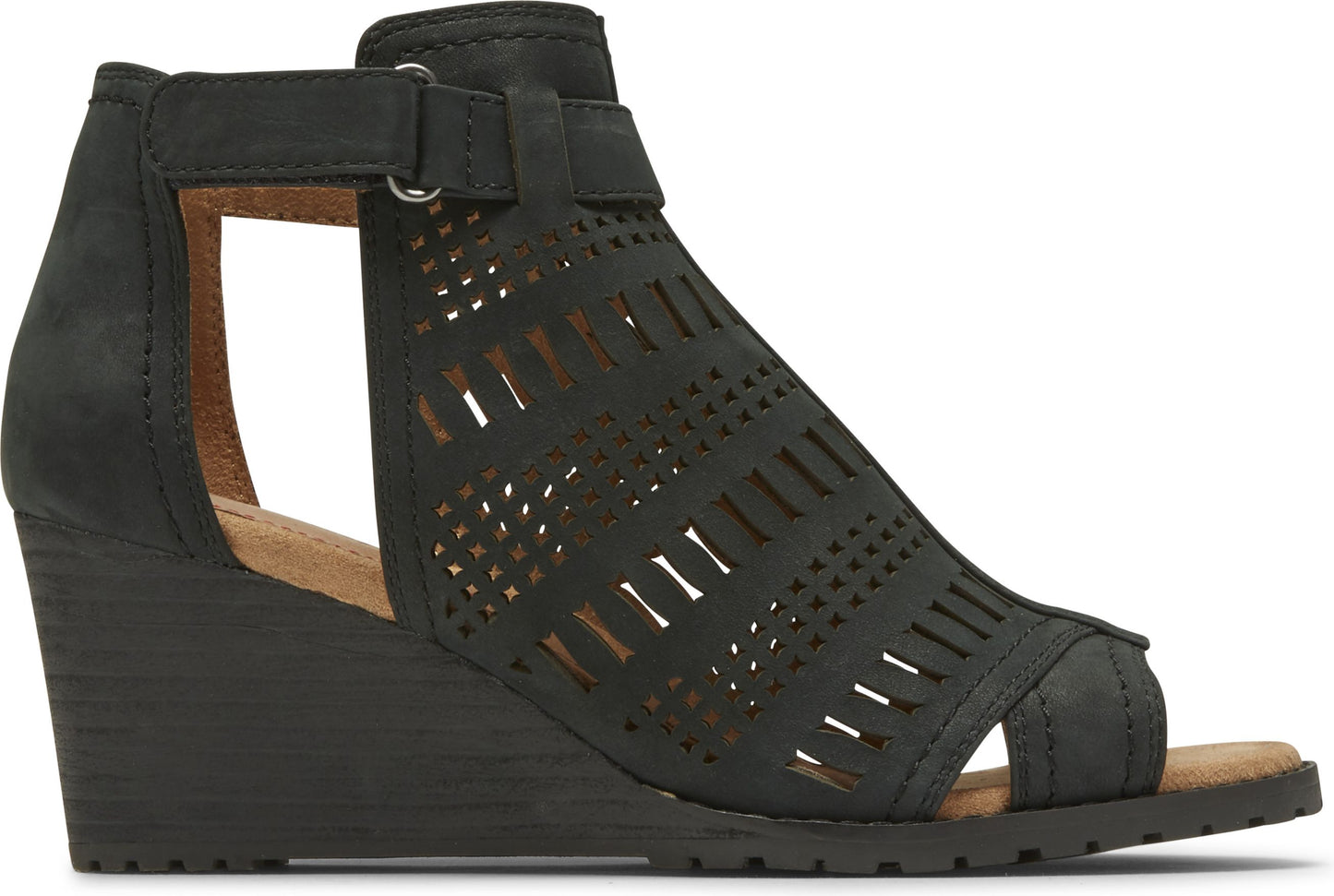 Cobb Hill Sandals Lucinda Strap Bootie Black