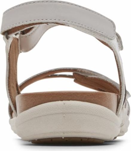 Cobb Hill Sandals Rubey Instep Strap White - Wide