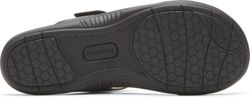 Cobb Hill Sandals Rubey Slide Black - Narrow