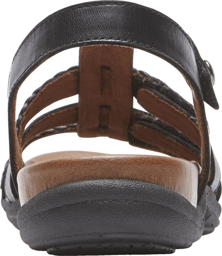 Cobb Hill Sandals Rubey T-strap Black - Narrow