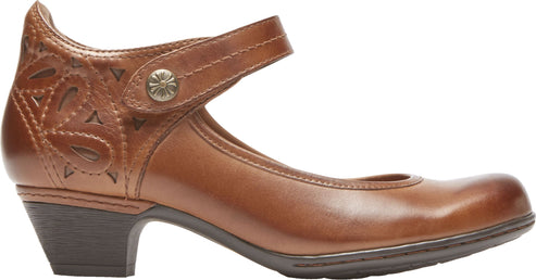 Cobb Hill Shoes Abbott Ankle Strap Brown - Wide