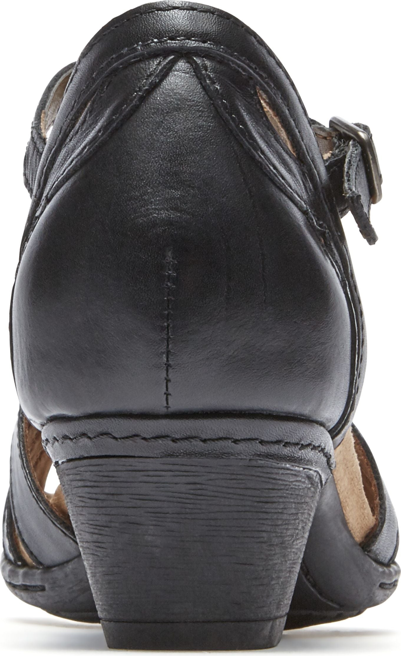 Cobb Hill Shoes Abbott Curvy T Black - Narrow