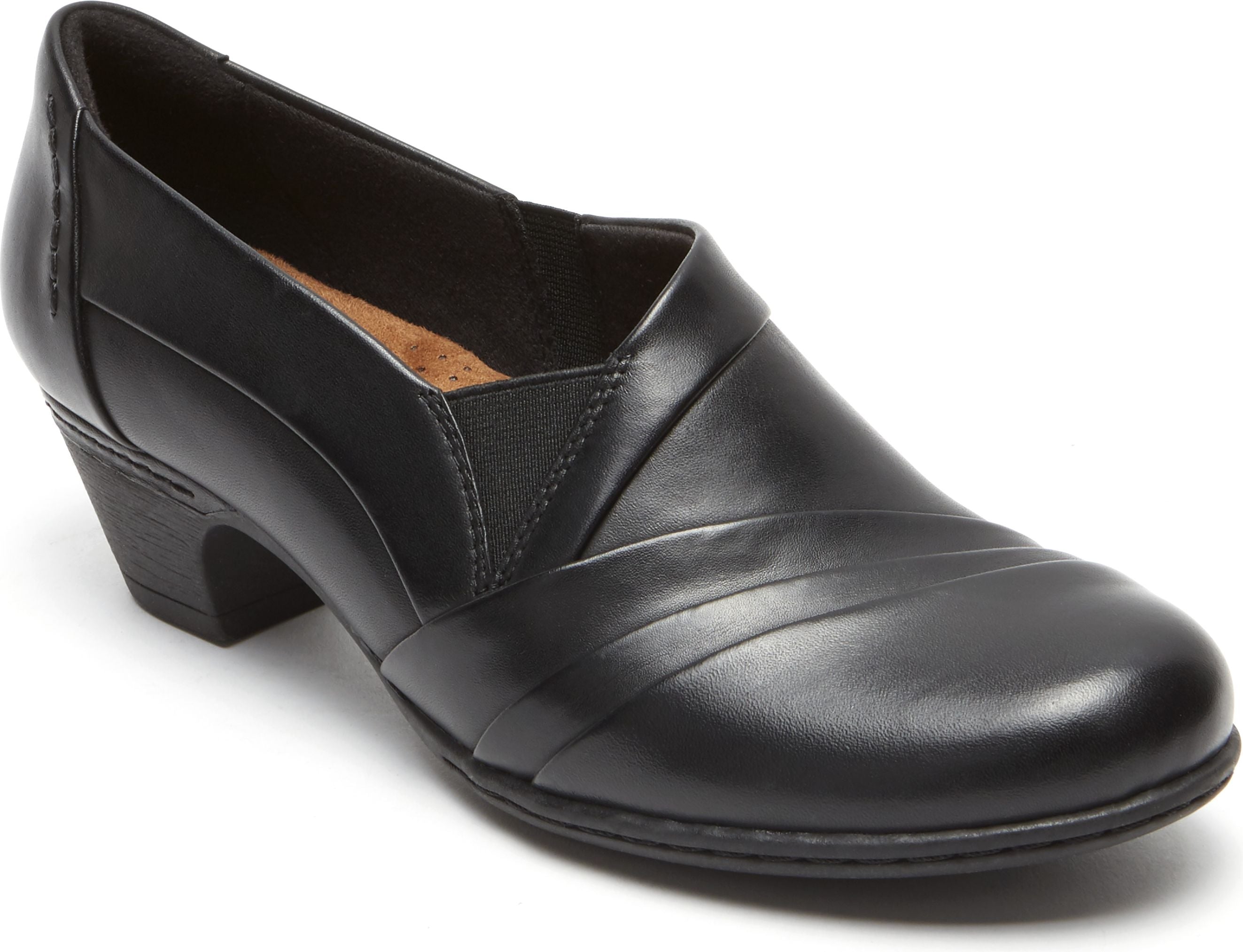 Abbott Slipon Black - Narrow