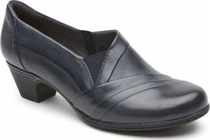 Cobb Hill Shoes Abbott Slipon Blue - Wide