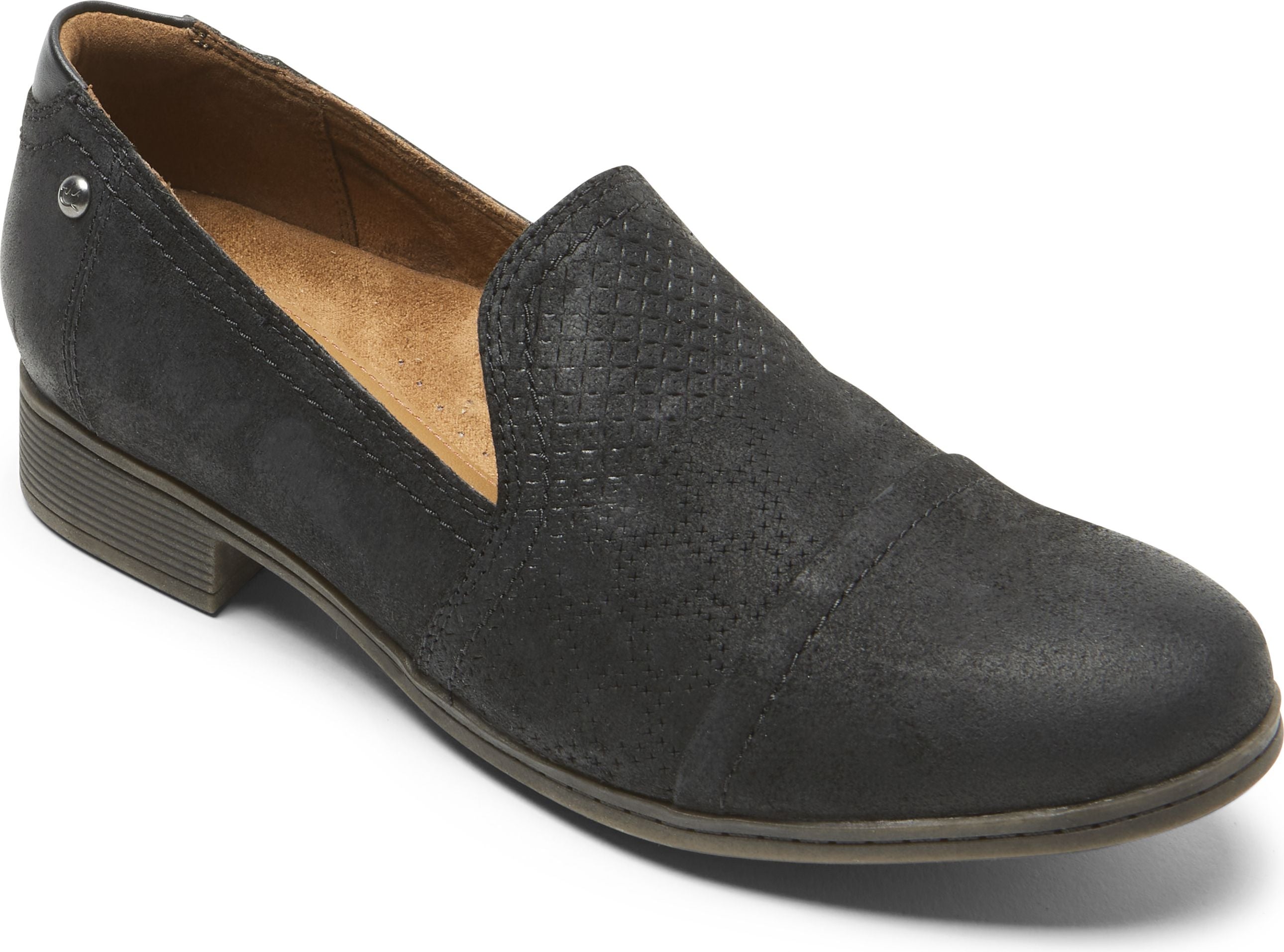 Crosbie Slip-on Black - Wide