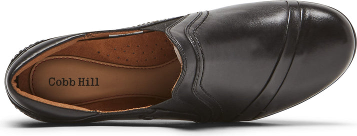 Cobb Hill Shoes Laurel Slip-on Black- Narrow