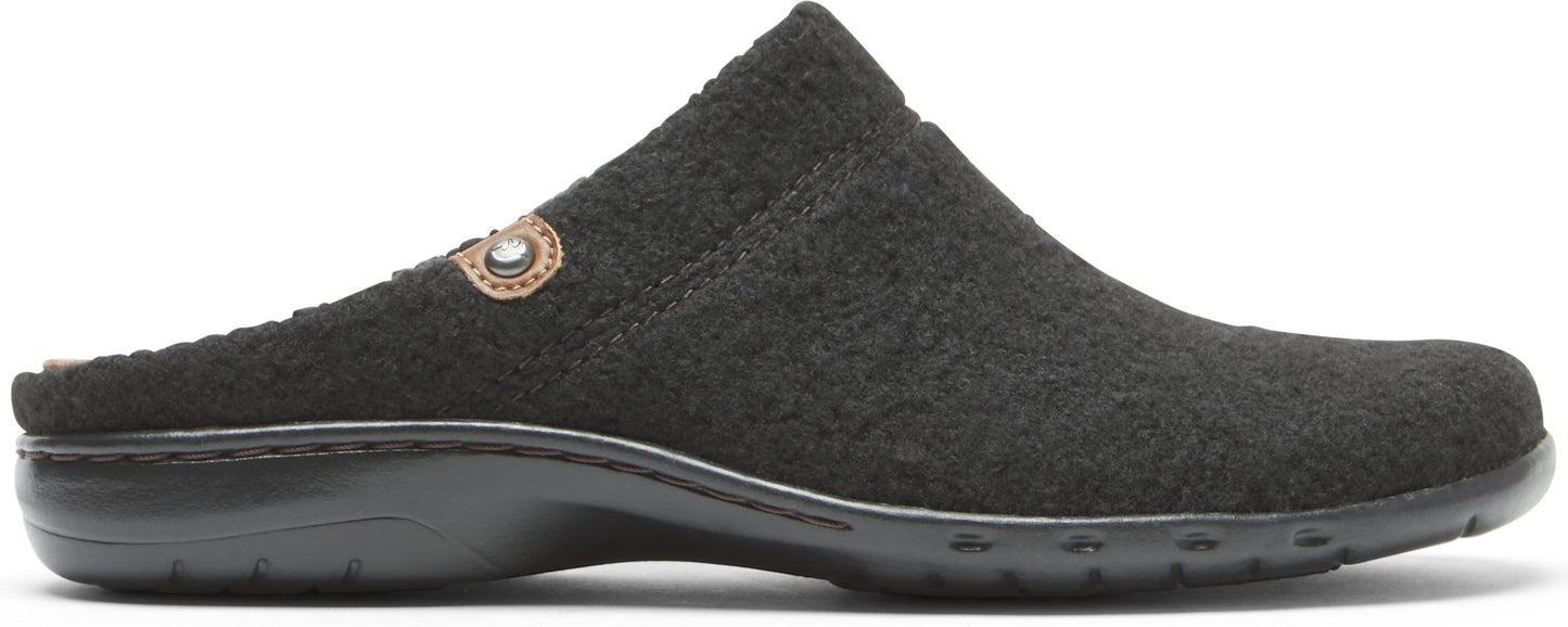 Cobb Hill Shoes Penfield Clog Black - Wide