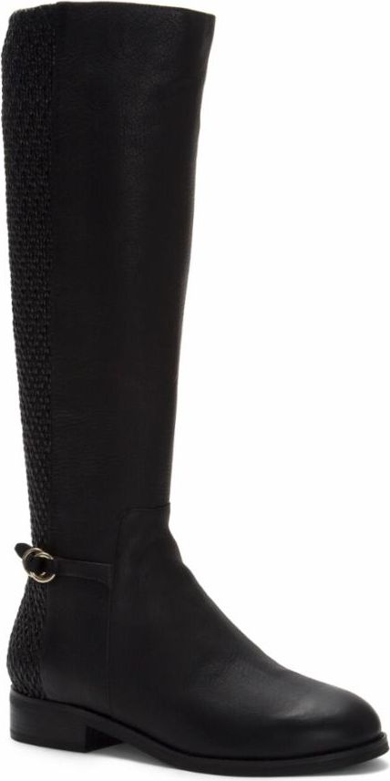 Isabell Stretch Boot Black