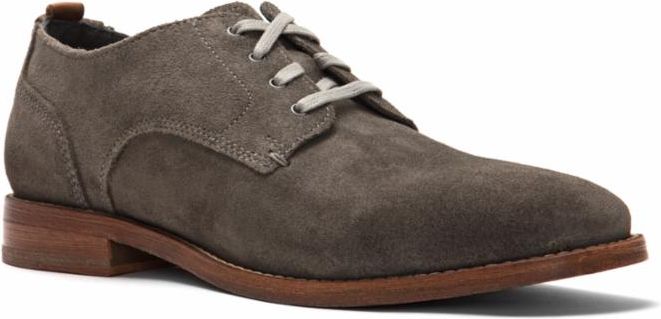 Feathercraft Grand Blucher Oxford Magnet Suede Grey