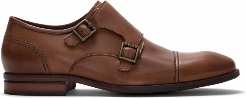 Cole Haan Shoes Warner Grand Monk Birtish Tan