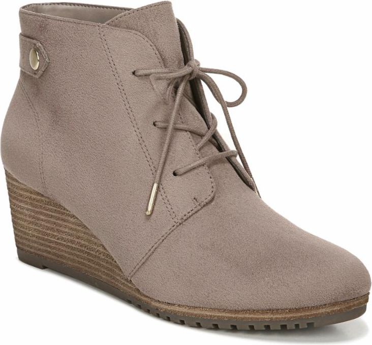 Dr. Scholls Boots Conquer Taupe Grey - Wide