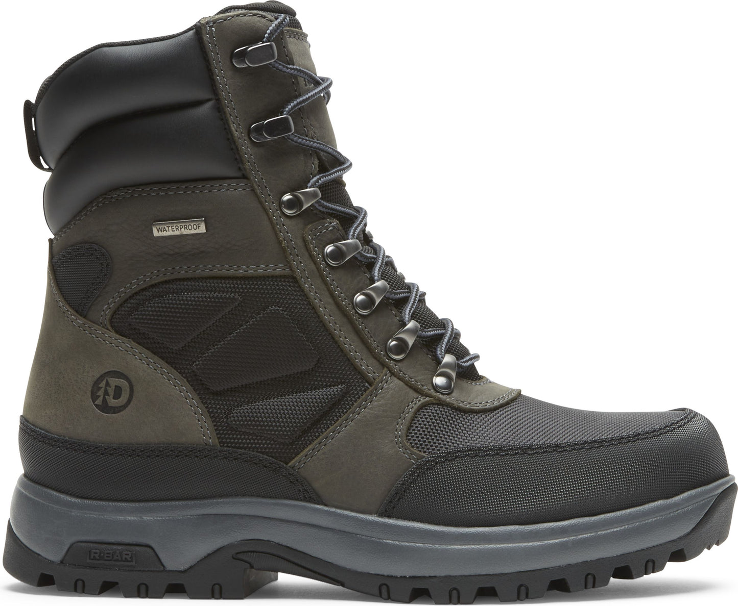 Dunhan Boots 8000 Works 8in Ubal Black Castlerock - Extra Extra Wide