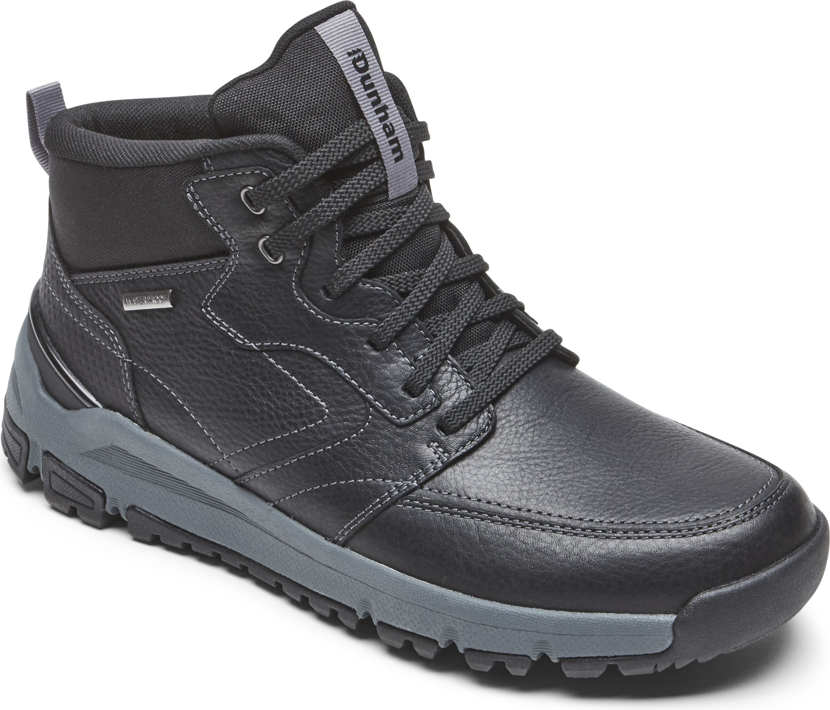 Glastonbury Mid Boot Black - Extra Wide