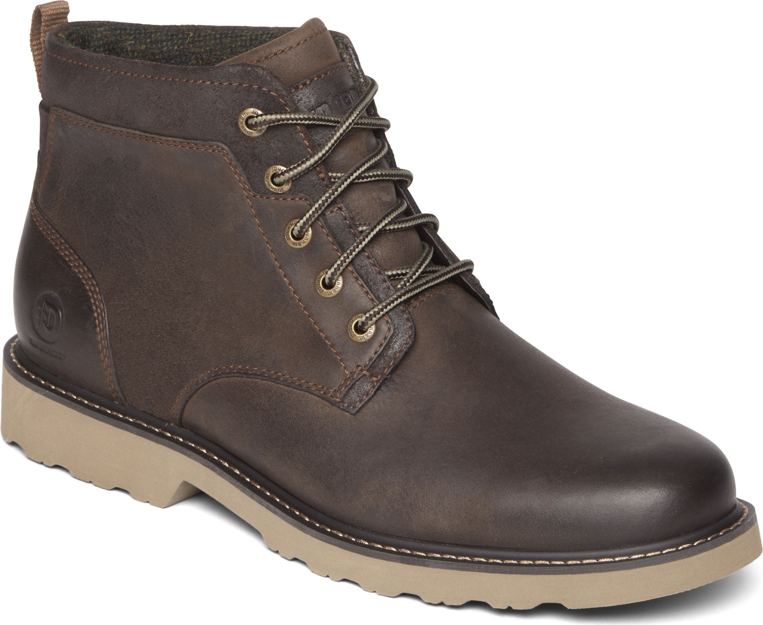 Jake Plain Toe Boot Dark Brown - Wide