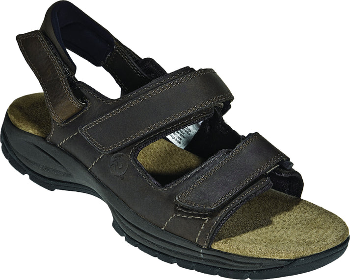 Dunhan Sandals Newport St Johnsbury Adjustable Sandal Brown - Extra Extra Wide