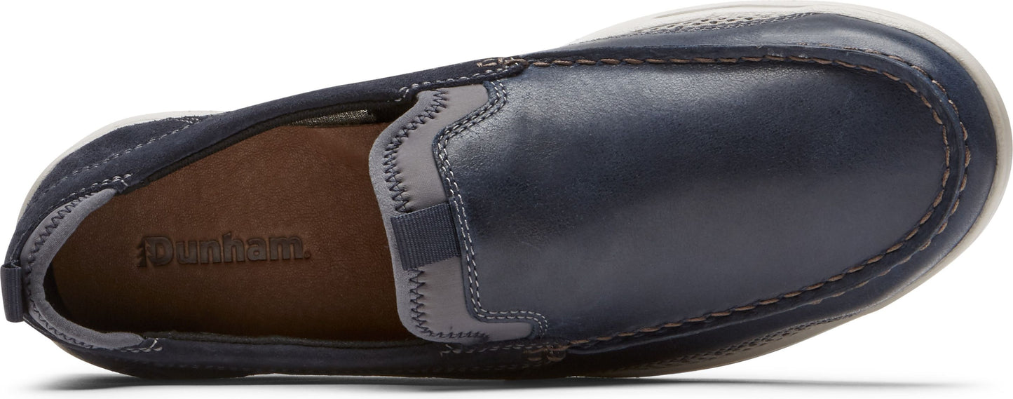 Dunhan Shoes Fitsmart Loafer Blue - Wide