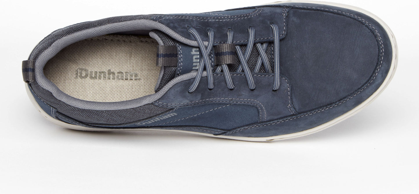 Dunhan Shoes Fitsmart Low Blue - Wide