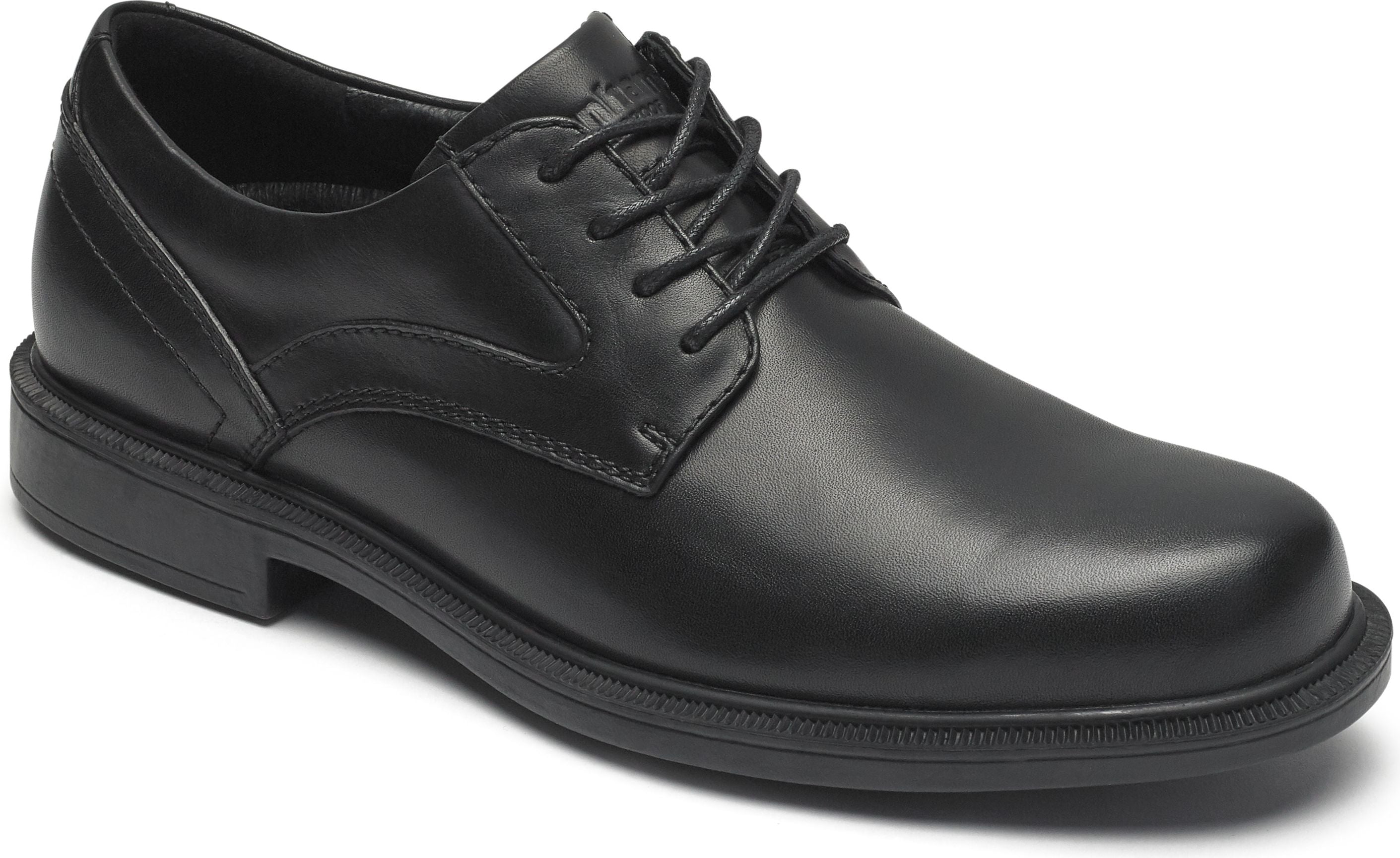 Jericho Oxford Black - Extra Extra Wide – Quarks Shoes