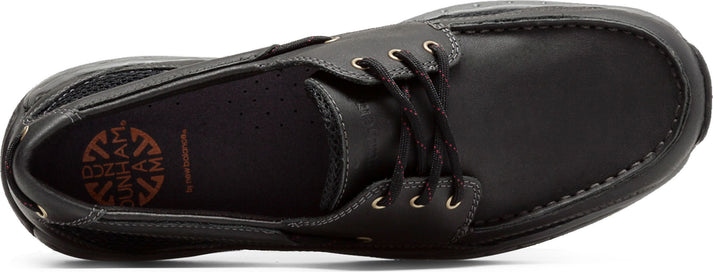 Dunhan Shoes Waterford Captain Boat Shoe Black - Extra Extra Wide