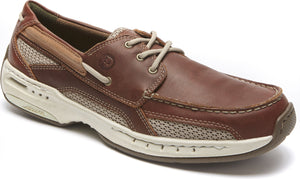 Dunhan Shoes Waterford Captain Boat Shoe Brown - Extra Extra Wide