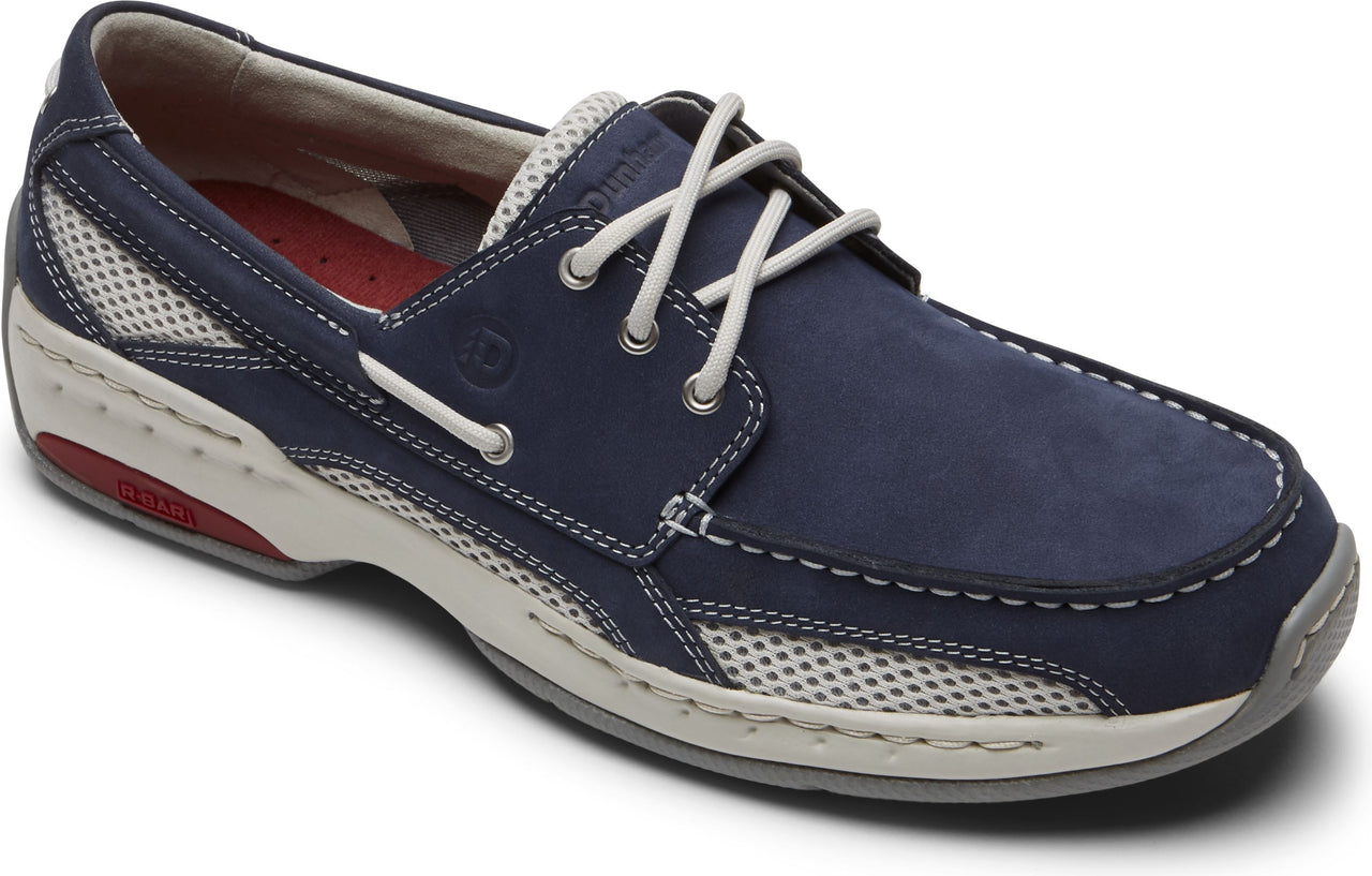 Dunhan Shoes Waterford Captain Boat Shoe Navy - Extra Extra Wide