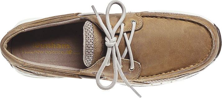 Dunhan Shoes Waterford Captain Boat Shoe Tan - Narrow