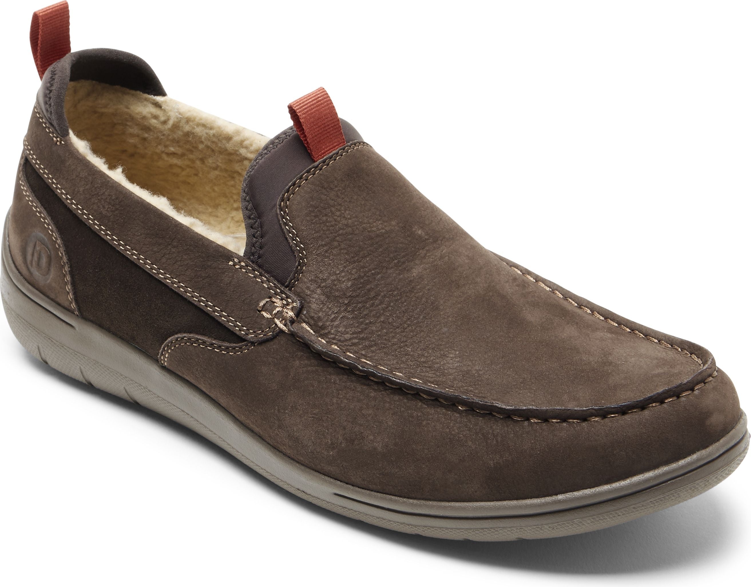 Fitsmart Slipper Dark Brown - Extra Wide