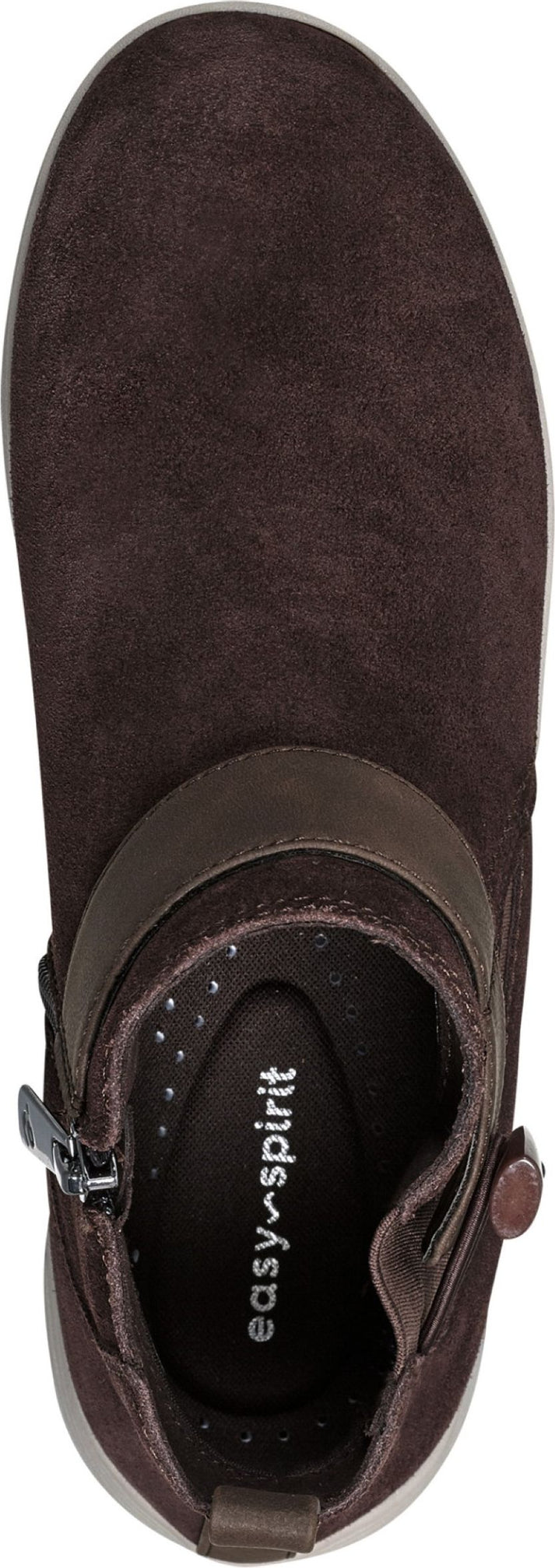 Easy Spirit Boots Hadely Suede Dark Brown