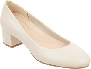 Easy Spirit Shoes Ailene Nappa Leather Nude