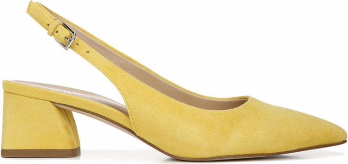 Franco Sarto Shoes Racer Yellow Diva Suede