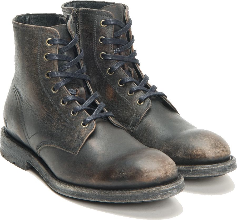 Frye bowery hotsell lace up black