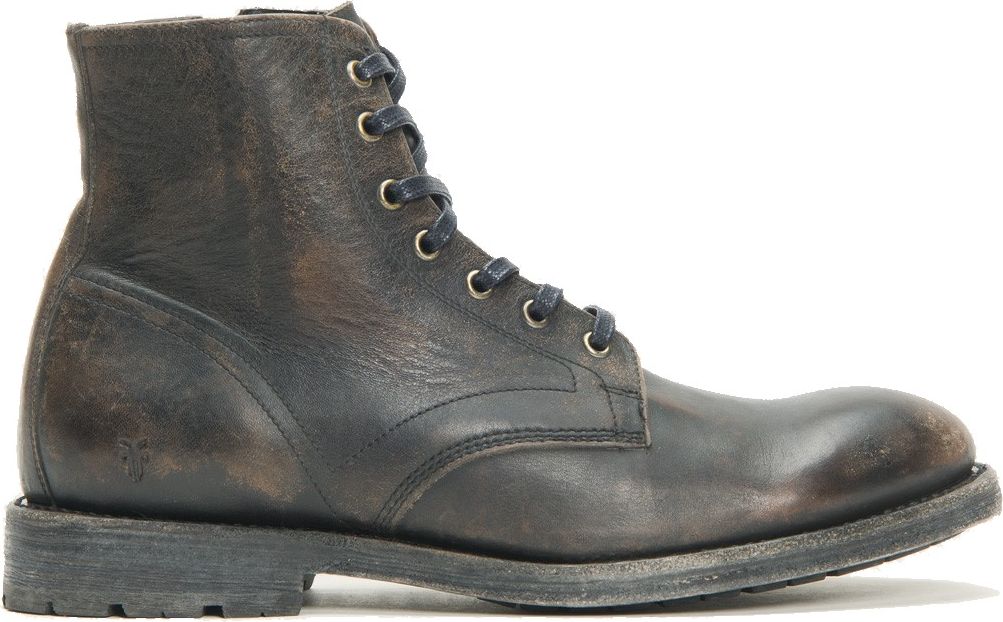 Bowery Lace Up Black